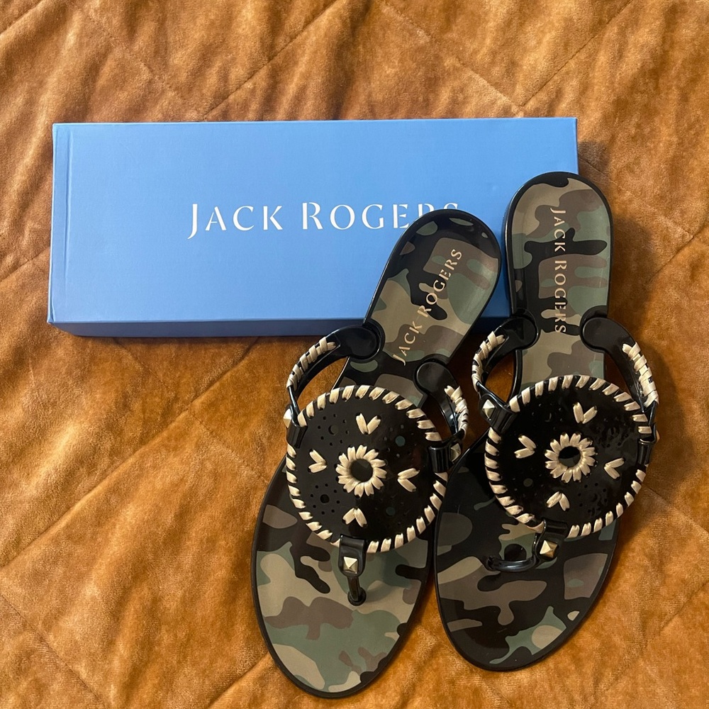 NWT Jack Rogers Georgica Jelly Sandals!!!